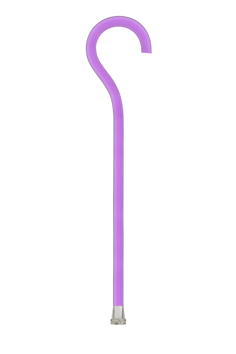 Lilibet - Neo Walk Clear Purple Walking Stick