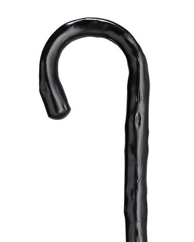 Crook handle Congo chestnut finished in black