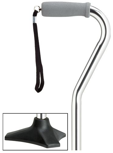 Royal RC Adjustable Walking Cane - Lightweight Aluminum With Comfort Gel Grip